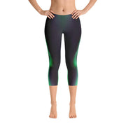 Aurora Borealis Capri Leggings - 57 Peaks